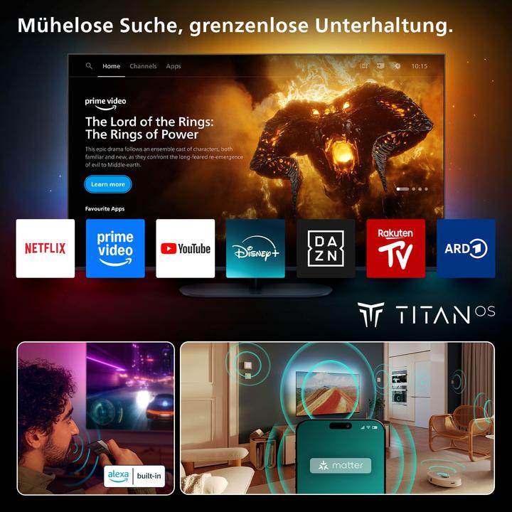 Produktbild Philips 48OLED760/12 (48", OLED760, OLED, 4K, 2025)
