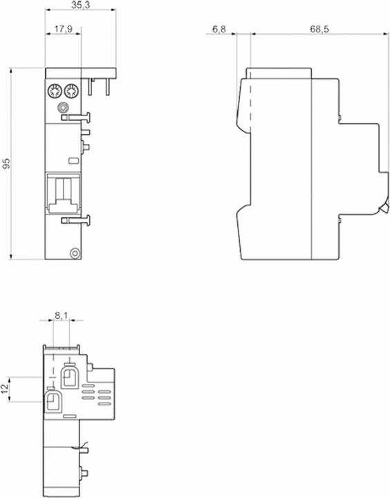 Actual product image Siemens Fire switch 2 pole 16