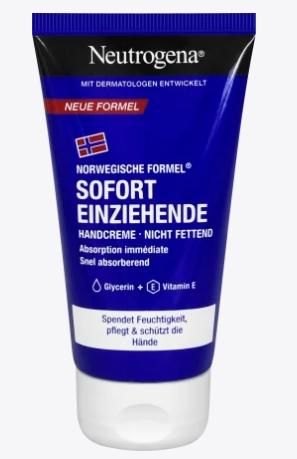 Actual product image Neutrogena Immediately Absorbent Cream (75 ml)