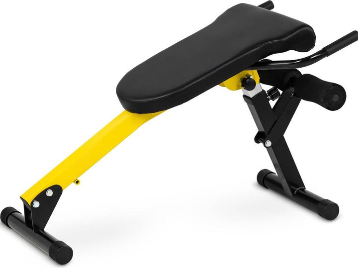 Produktbild Gymrex Rücken- und Bauchtrainer Hyperextension zusammenklappbar einstellbar 130 kg
