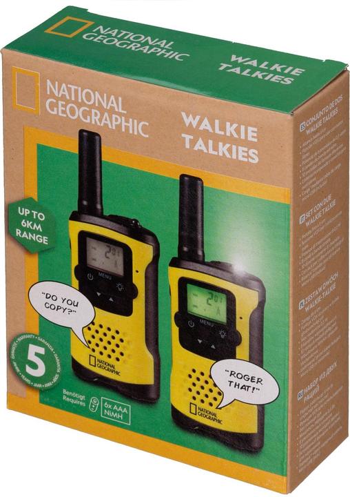 Image du produit National Geographic Kit talkie-walkie de secours (6 km)