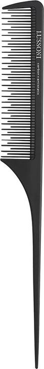 Produktbild Tools for Beauty T4B LUSSONI Lift Tail Anti-Static and Shatterproof Carbon Handle Comb with Fine Tines 208