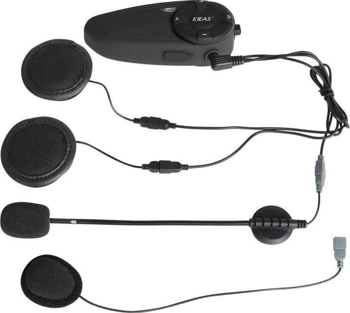 Image du produit Deltalabs Spritzwasserfestes Motorrad Helm Intercom Bluetooth Headset FM Radio (Lot de 1)