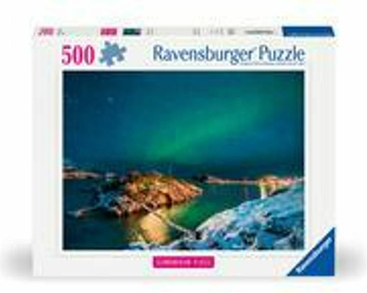 Immagine prodotto Ravensburger Luoghi scandinavi - Aurora boreale a Tromsø, Norvegia (500 pezzi)