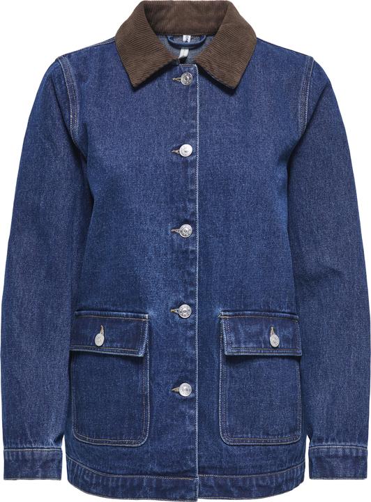 Only Onlfrankie Ls Cord Ovs Dnm Jkt Gua