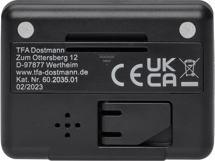 Actual product image TFA Digital clock