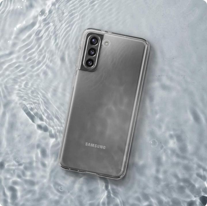 Actual product image Screenguard Samsung Galaxy S21 Flexible TPU Clear Case (Samsung Galaxy S21)