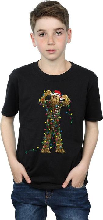 Image du produit Star Wars - T-shirt CHEWBACCA CHRISTMAS LIGHTS - Garçon (140, 146)
