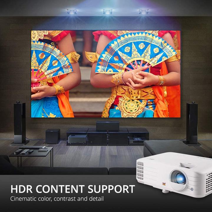 Actual product image Viewsonic PX701 4K (4K, 3200 lm, 1.5 - 1.65:1)