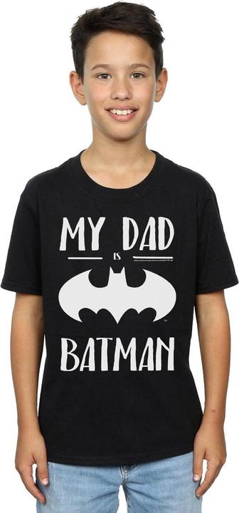 Actual product image Boys Batman My Dad Is Batman T-Shirt (152, 158)