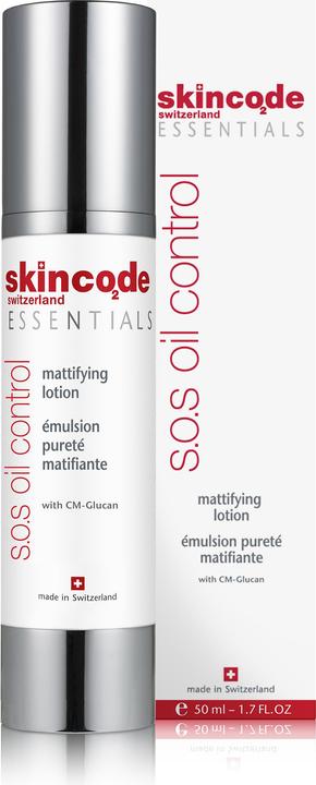 Actual product image Skincode S.O.S. Oil control Mattifying Lotion (50 ml, Face toner)