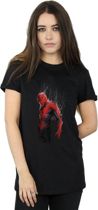 Image du produit - T-shirt SPIDER-MAN WEB WRAP - Femme (XXL)