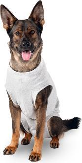 Actual product image Karlie Safety body for dogs, grey (L, Dog overalls)