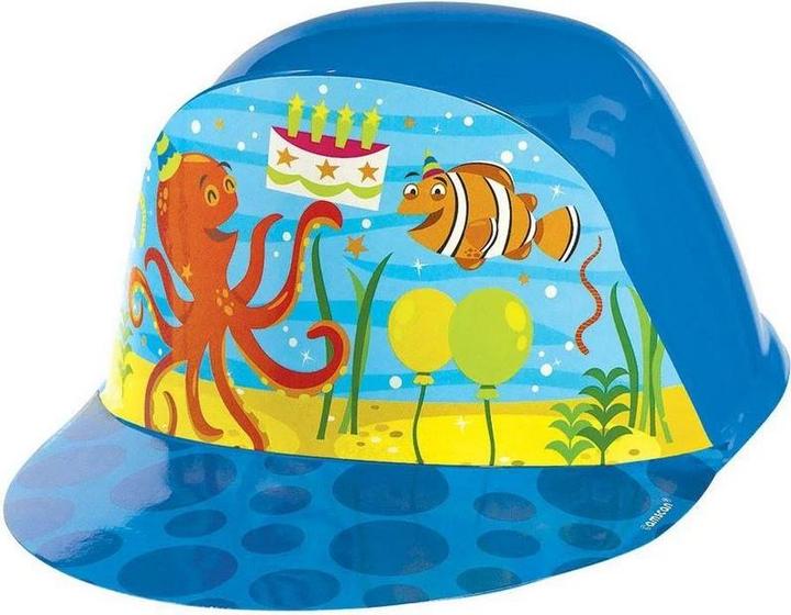 Produktbild Generic Meerestiere Partyhütchen Ocean Buddies Kunststoff Geburtstag