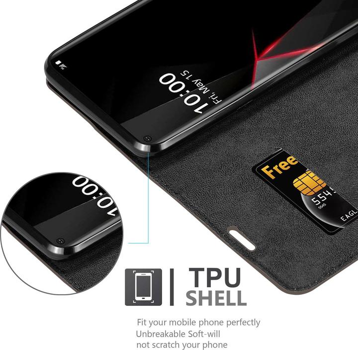 Produktbild Cadorabo Book Invisible Magnet Cover (LG Velvet)