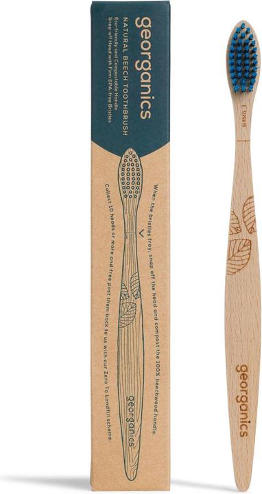 Produktbild Georganics Zahnbürste aus Buchen (Hart, 1 x)