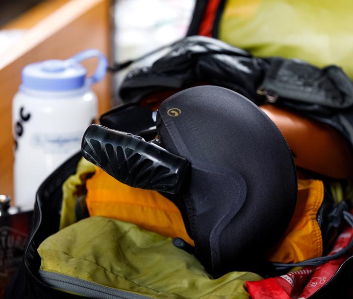 Actual product image Gogglesoc Black Soc (Ski goggle protective cover)