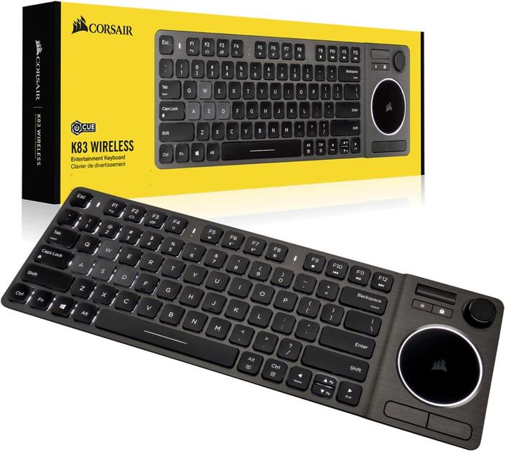 Produktbild Corsair K83 (DE, Kabelgebunden, Kabellos)