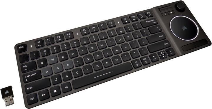 Produktbild Corsair K83 (DE, Kabelgebunden, Kabellos)