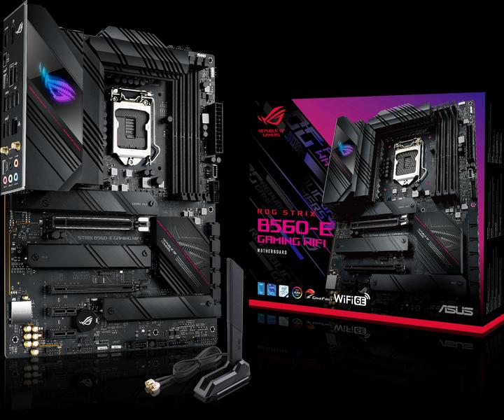 Image du produit ASUS ROG STRIX B560-E GAMING WIFI (LGA 1200, Intel B560, ATX)