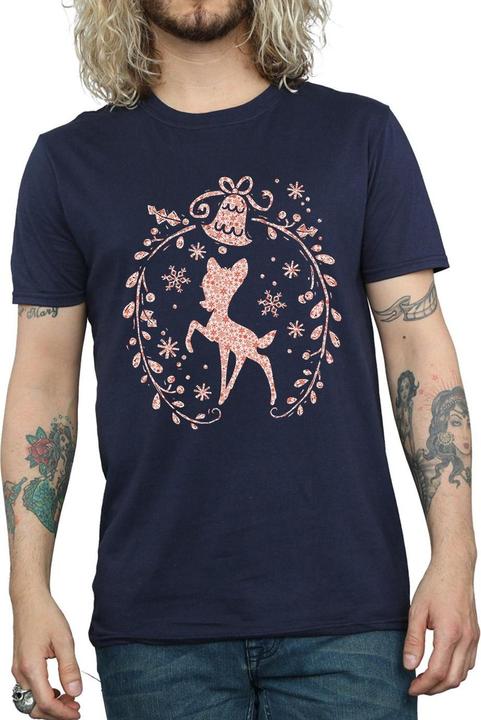 Produktbild Disney Bambi Christmas Wreath TShirt (M)