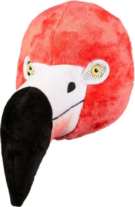 Produktbild Boland Plüsch-Gesichtsmaske Flamingo