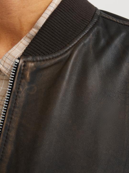 Image du produit Jack & Jones Joraustin Leather Bomber Jkt Styd Aw24 (M)