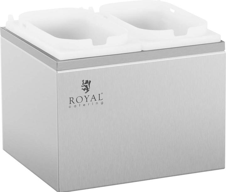 Actual product image Royal Catering Condiment Dispenser - 2 pumps - 2 x 2 L