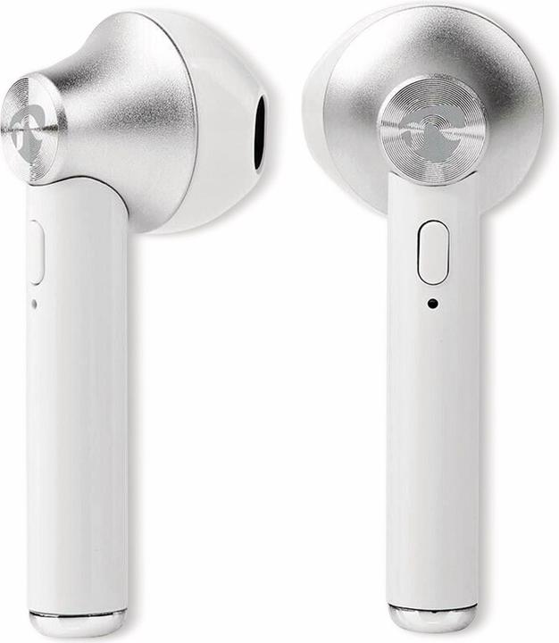 Immagine prodotto Nedis Cuffie Bluetooth, in-ear, 3h - bianco (3 h, Senza fili)