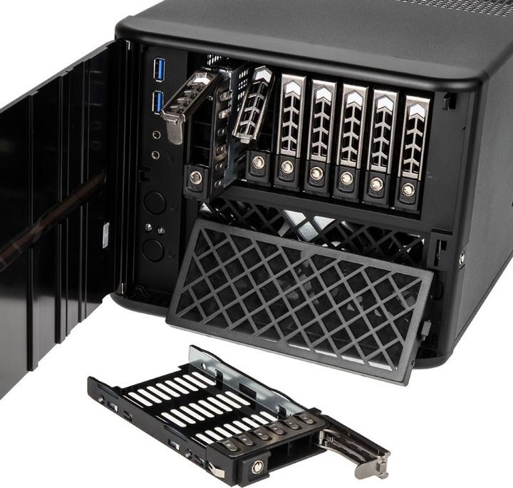 Actual product image Silverstone Cs280 (Mini-ITX, Mini-DTX)