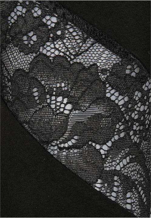 Immagine prodotto Urban Classics Leggings donna a vita alta con inserto in pizzo (4XL)
