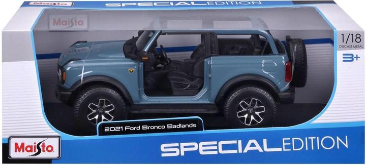 Actual product image Maisto Ford Bronco Badlands 2021