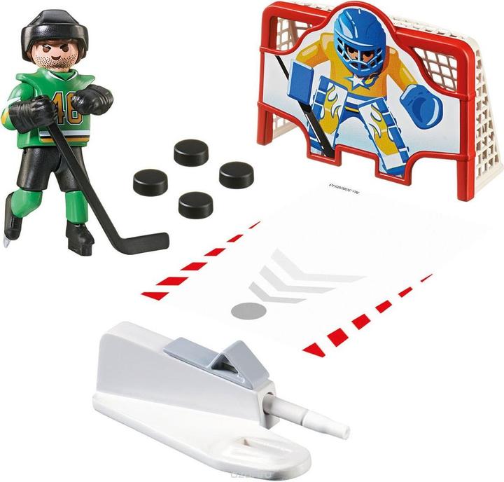Produktbild Playmobil Eishockey-Tortraining (6192)