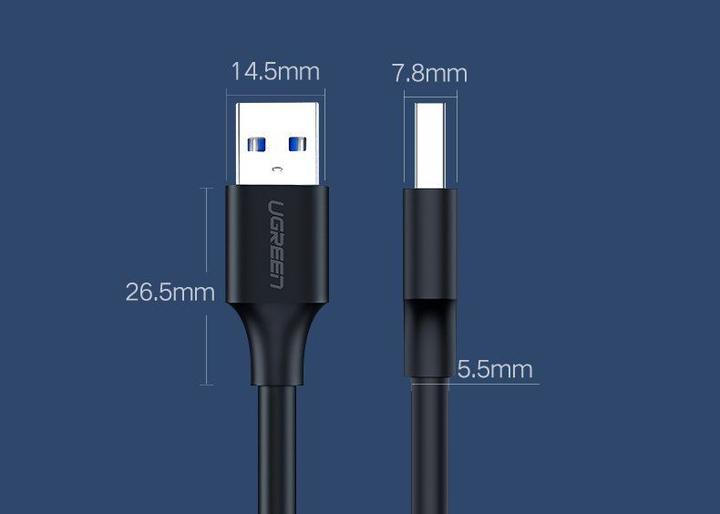 Produktbild Ugreen USB A—Usb A (0.50 m, USB 2.0)
