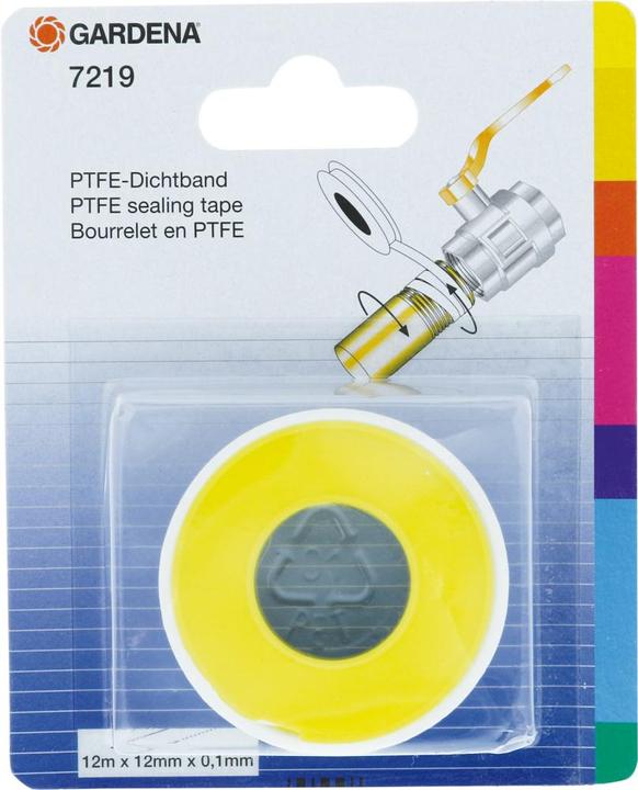 Actual product image Gardena PTFE sealing tape (0.02 kg, White)