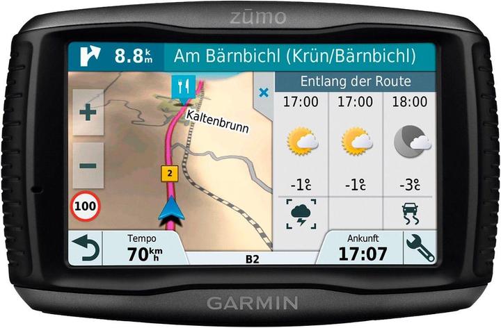 Actual product image Garmin zūmo 595LM motorbike navigation system (5")