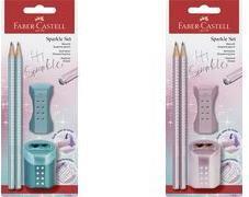 Actual product image Faber-Castell Writing set 4-piece Sparkle rose metallic (2 mm, B, 4 x)