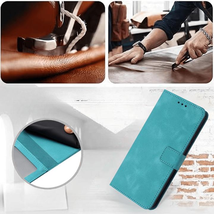 Produktbild Cover-Discount iPhone 16 Pro – Wildleder Look Etui im Vintage Design (Apple iPhone 16 Pro)