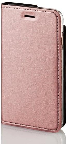 Wave BookCase suojakotelo, iPhone 7 / 8 / SE, ruusukulta (Apple iPhone SE (3ème génération), Apple iPhone 7, Apple iPhone 8)