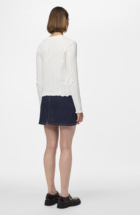 Produktbild Pieces Pcmarie Ls O-Neck Poin Top Jrs Noos Bc (XL)
