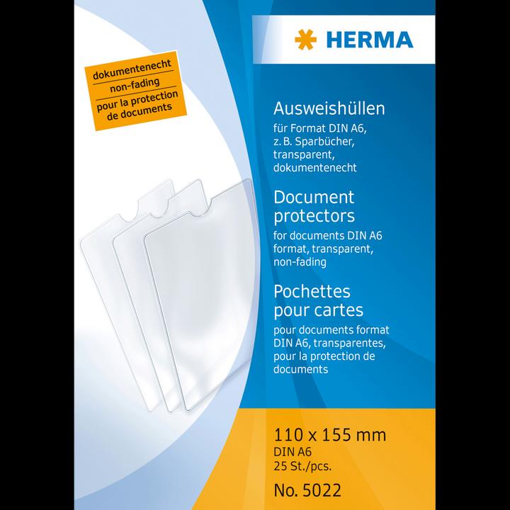 Produktbild HERMA Ausweishüllen (A6, 1 x)