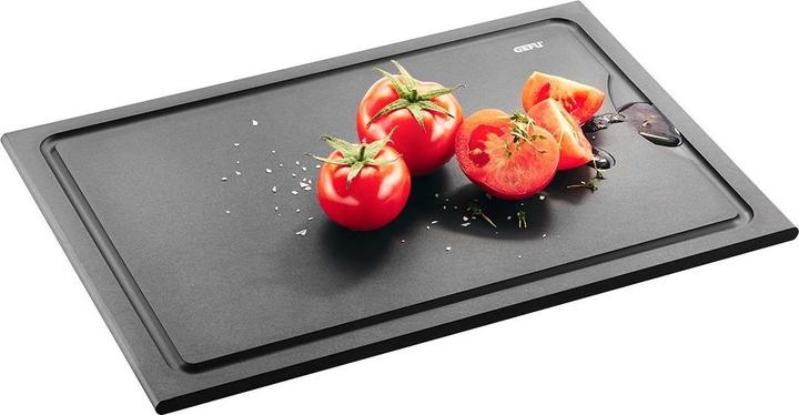 Actual product image GEFU Cutting board SLIZE medium 37 x 25 cm with juice groove