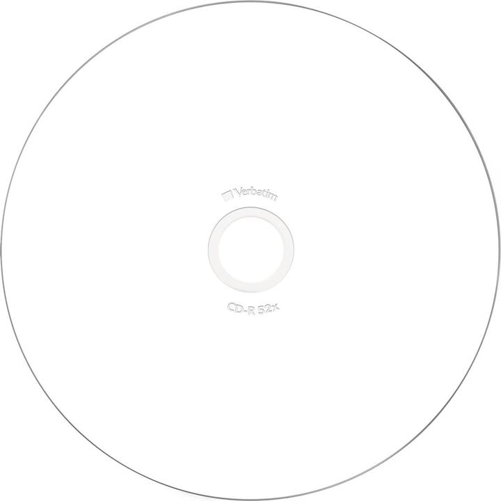 Produktbild Verbatim CD-R, 52x, 700MB/80min, 10er Pack (10 x)