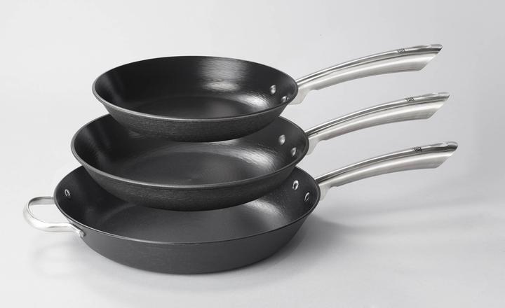 Produktbild GSW Gusseisen-Bratpfanne "professionell", Ø 24 cm (24 cm, Bratpfanne, Gusseisen)