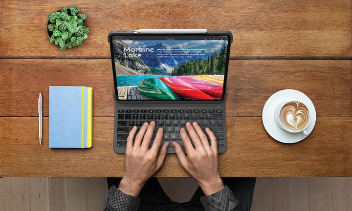 Actual product image Logitech Slim Folio Pro (CH, iPad Pro 11 2018 (1. Gen), iPad Pro 11 2020 (2. Gen), iPad Pro 11 2021 (3rd Gen), iPad Pro 11 2022 (4th Gen))