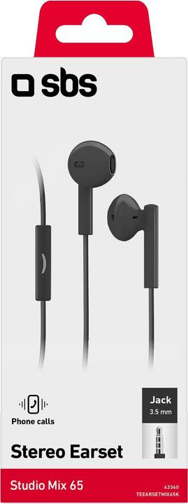 Actual product image SBS Studio Mix 65 Stereo Wired Earphones (Cable)