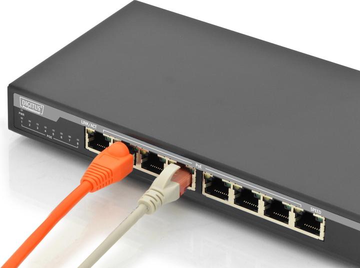 Produktbild Digitus 8-Port PoE GB Desktop Switch (8 Ports)
