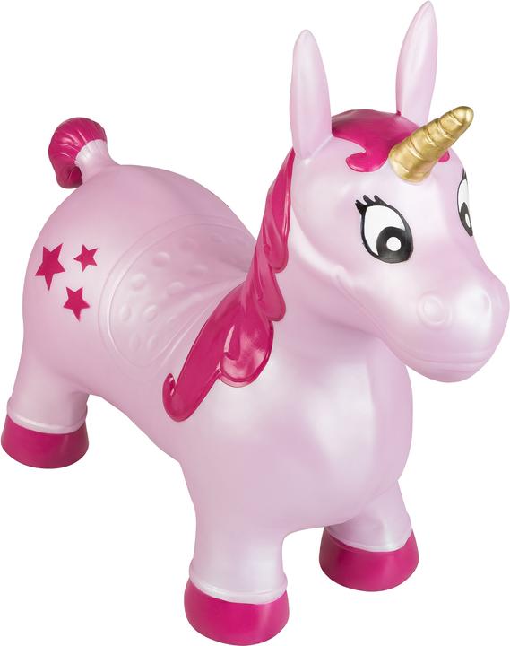 Immagine prodotto Idena Cavallo gonfiabile Unicorno Rosa con Stelle