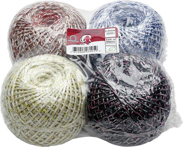 Produktbild Mamutec Baumwolle Mischgarn Schnur 4er-Pack