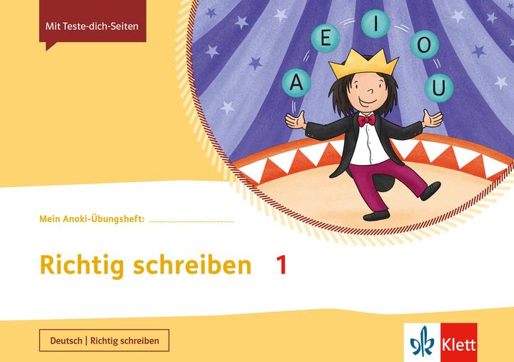 Actual product image Mein Anoki-Übungsheft. Richtig schreiben 1. Übungsheft Klasse 1 (German, 2021)
